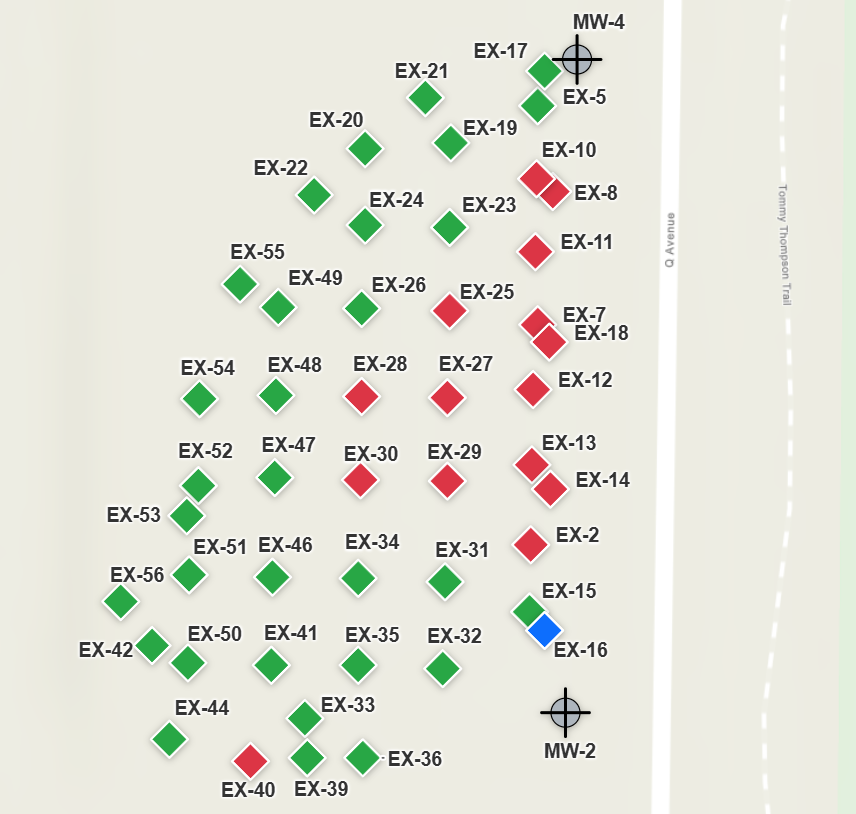 Exceedance Map